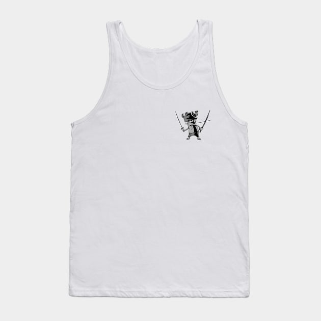 Pirate Hunter Chopper Tank Top by Droledevie